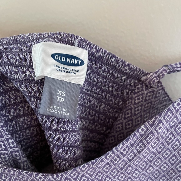 Old Navy purple spaghetti strap fit & flare dress - Picture 5 of 6